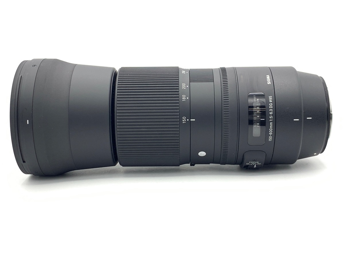 中古　ジャンク品　シグマ　150-600mm F5-6.3 DG キャノンE 中古】シグマ 150-600mm F5-6.3 DG OS HSM Contemporary キヤノンEF用