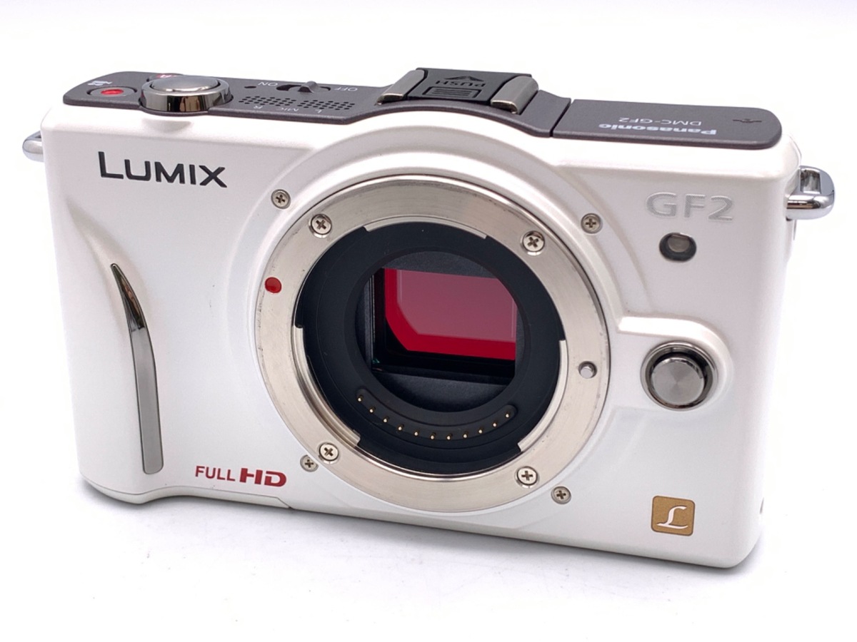 中古：B(並品)】パナソニック DMC-GF2 ボディ シェルホワイト