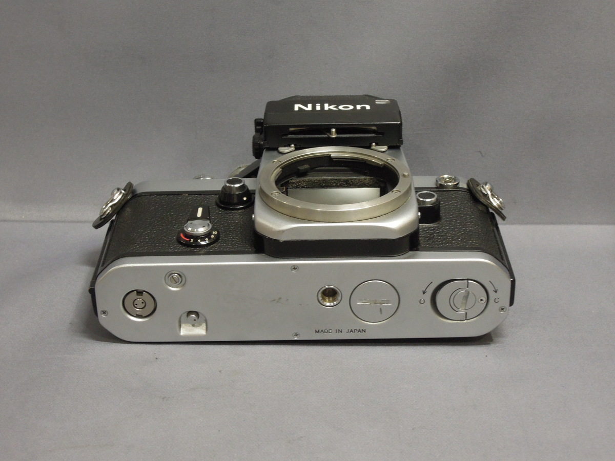 中古：C(やや難あり)】ニコン F2 フォトミック ボディ シルバー