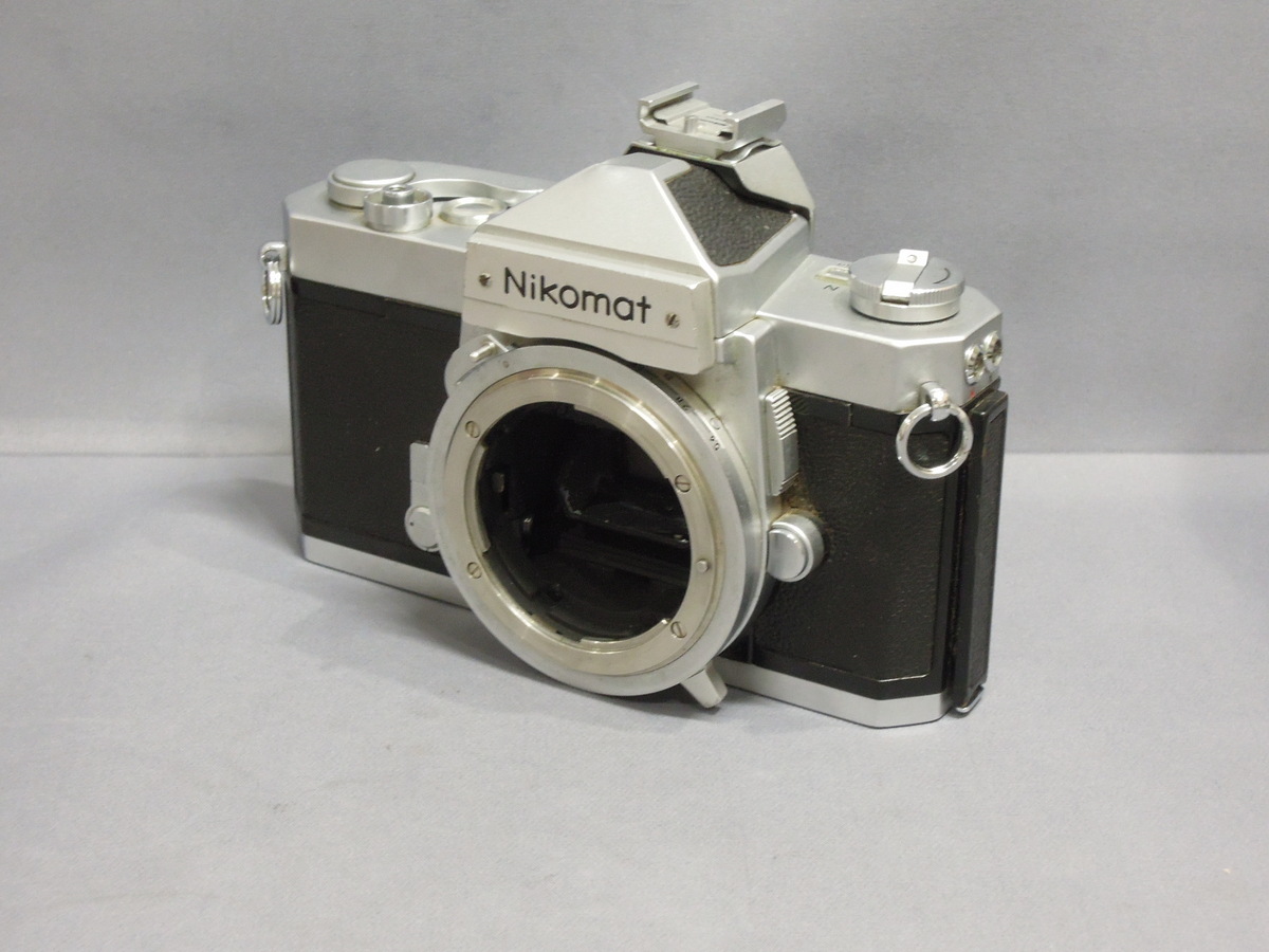 中古：C(やや難あり)】ニコン ニコマートFTN ボディ シルバー