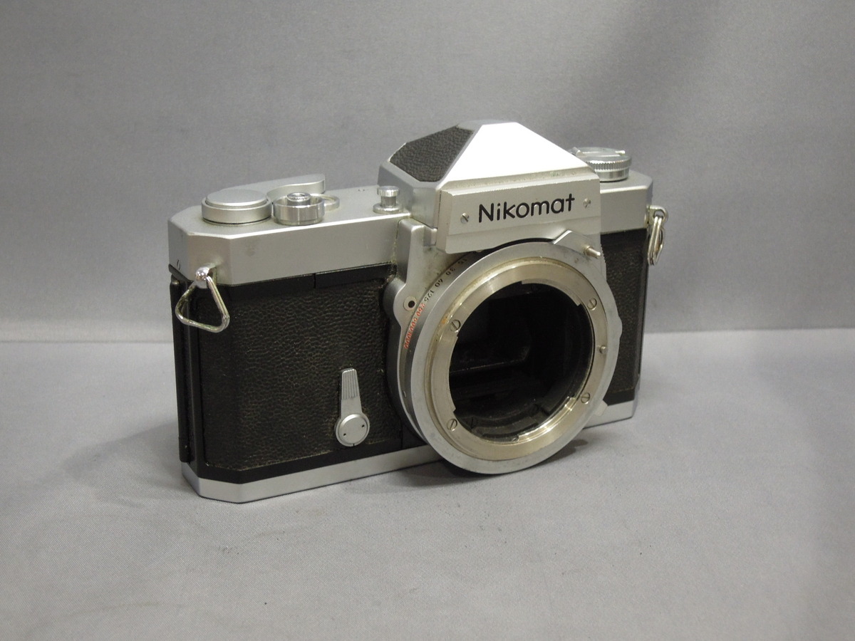 中古：C(やや難あり)】ニコン ニコマートFTN ボディ シルバー