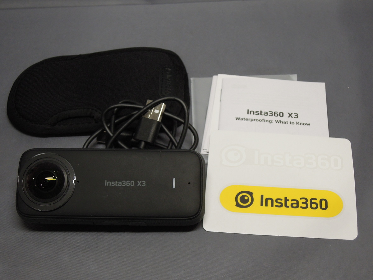 Insta360 【新古品】Insta360 X3 国内正規品 2点限り : ハコスコ