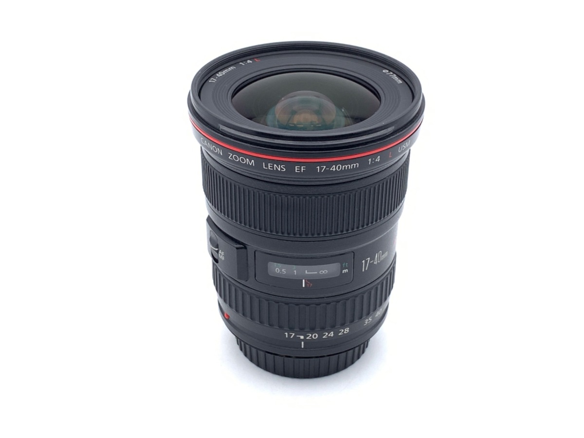 Canon EF 17-40mm F4 L USM【カビ・クモリなし】 中古：B(並品)】キヤノン EF17-40mm F4L USM | 2444930077967