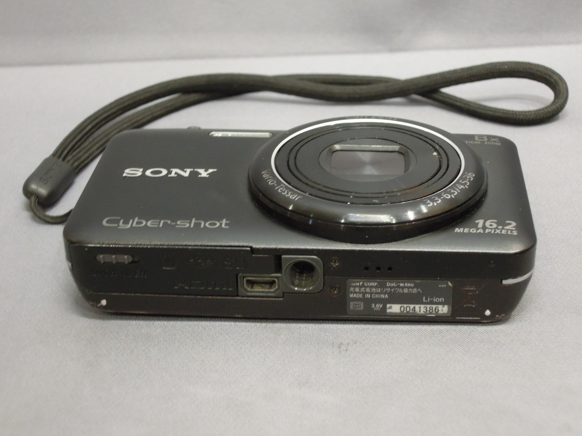 中古：C(やや難あり)】ソニー Cyber-shot DSC-WX60 B ブラック