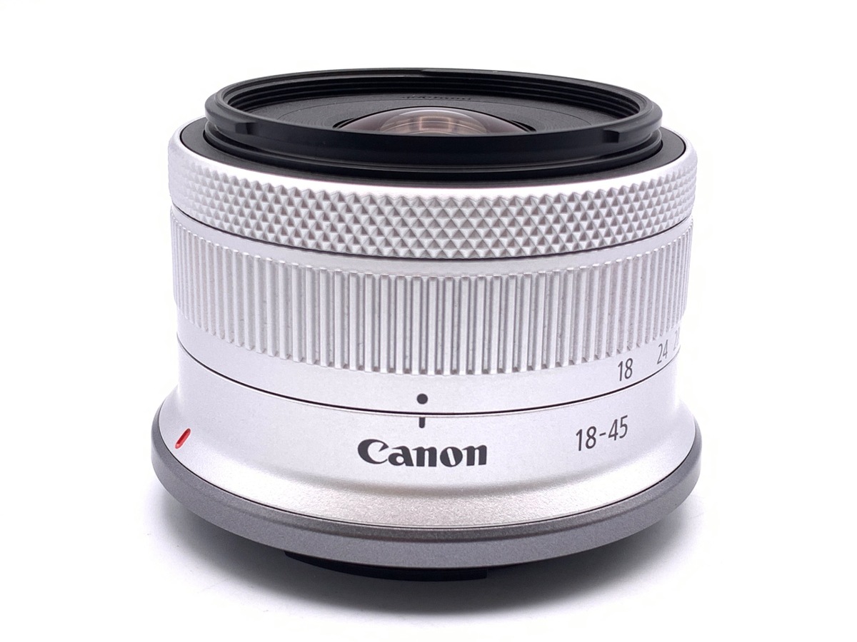 中古：A(美品)】キヤノン RF-S18-45mm F4.5-6.3 IS STM シルバー