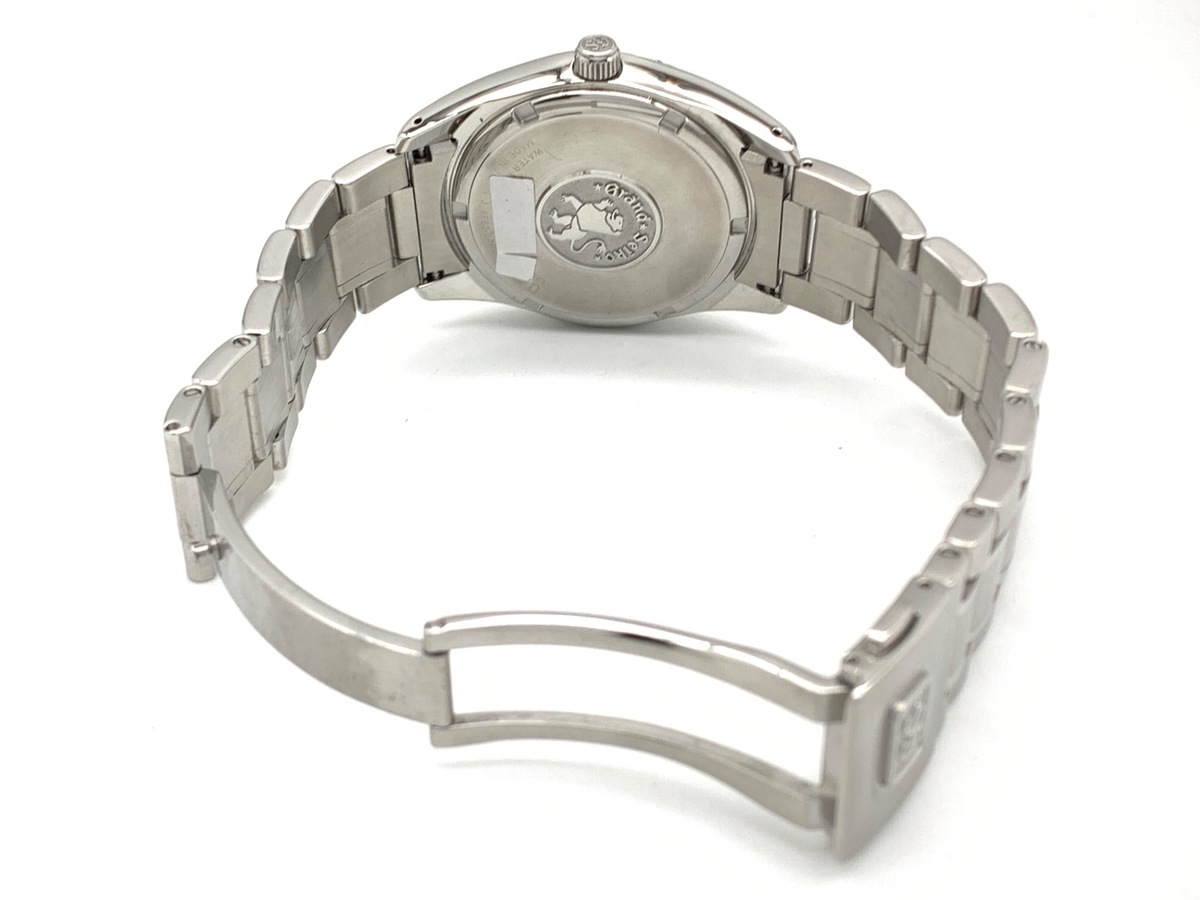 グランドセイコー クォーツ ブラック SBGX061/9F62-0AB0 ステンレススティール