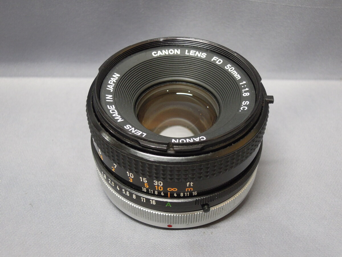 中古】キヤノン FD 50mm F1.8 S.C. 在庫一覧｜カメラのキタムラ