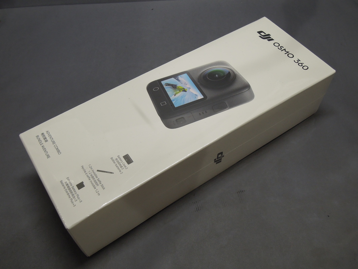 中古：AA(新品同様)】DJI Osmo 360 アドベンチャーコンボ OQA005 