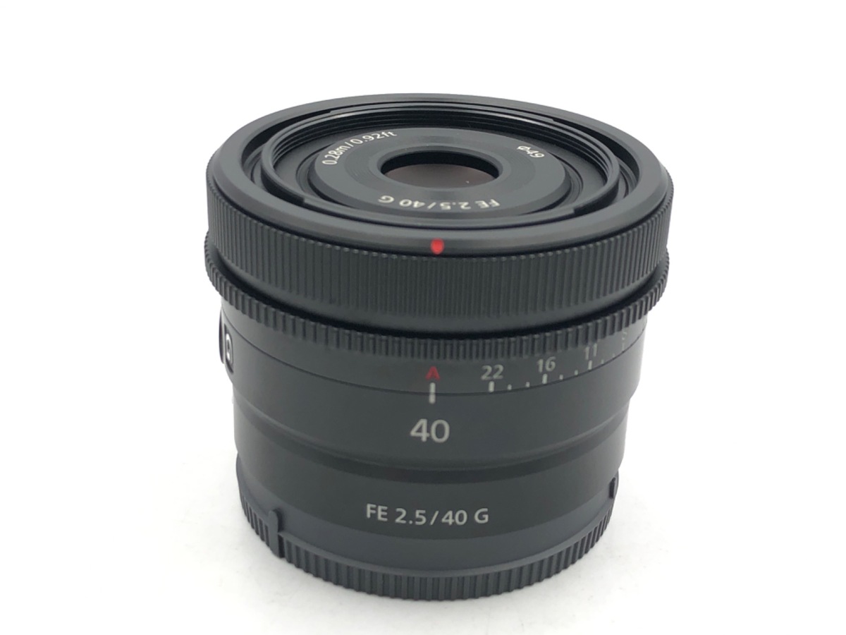 FE 40mm F2.5 G SEL40F25G 中古価格比較 - 価格.com