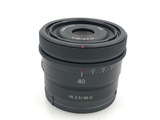 中古】ソニー FE 40mm F2.5 G [SEL40F25G] 在庫一覧｜カメラのキタムラ