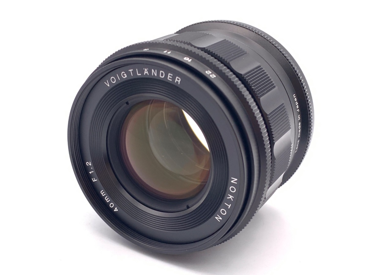 中古：B(並品)】コシナ フォクトレンダー NOKTON 40mm F1.2 Aspherical