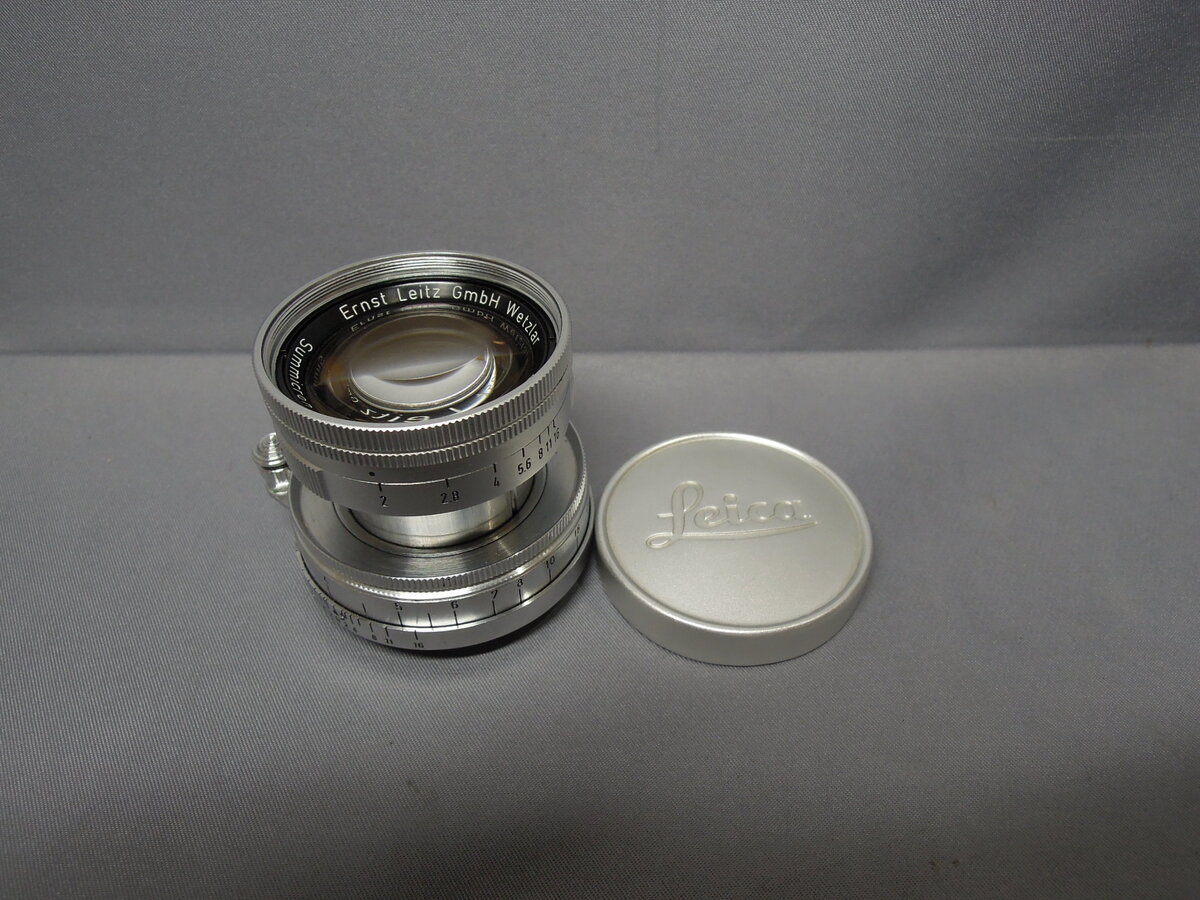 【中古】(ライカ) Leica ズミクロン L50/2 (沈胴) LEICA - 【中古】(ライカ) Leica ズミクロンL50/2 沈胴 トリウムの通販