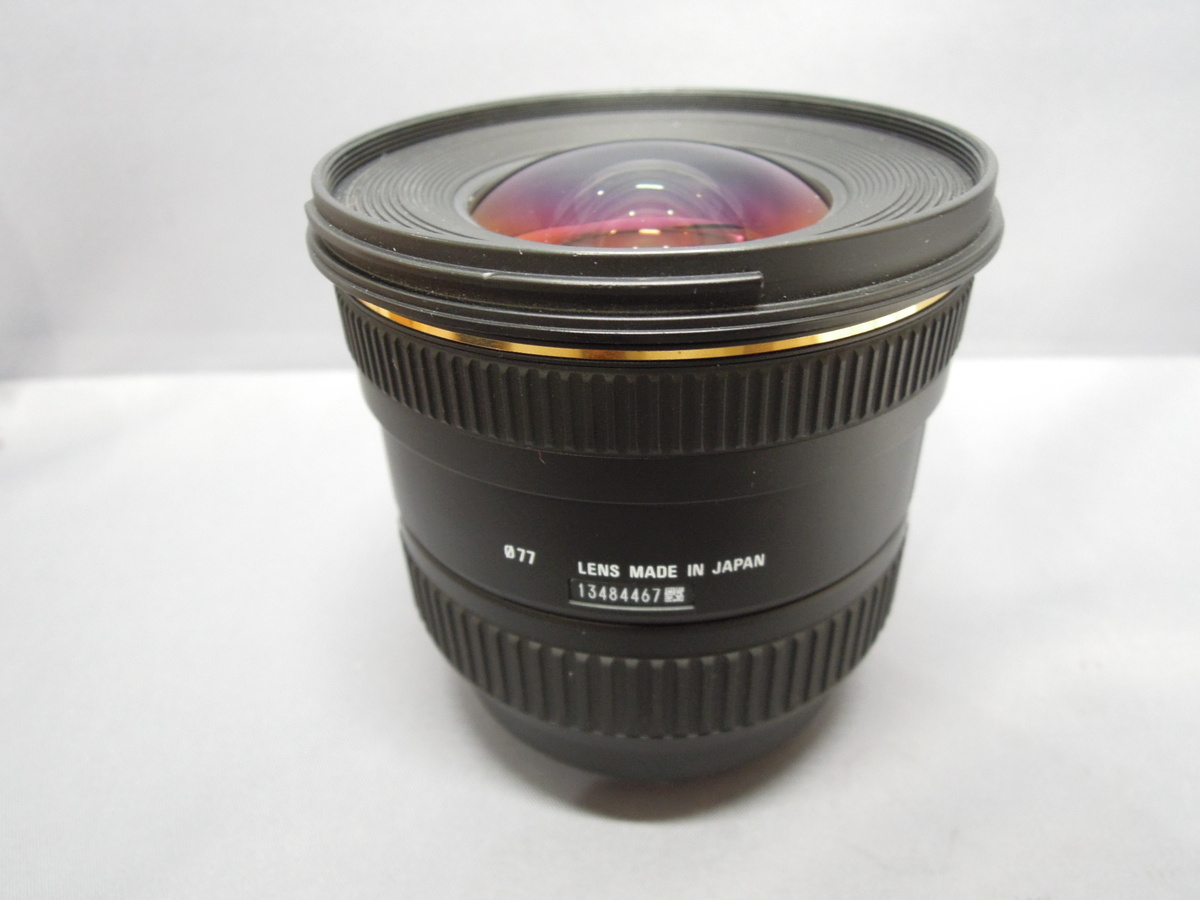 中古：A(美品)】シグマ 10-20mm F4-5.6 EX DC ソニー用 | 2444930095862