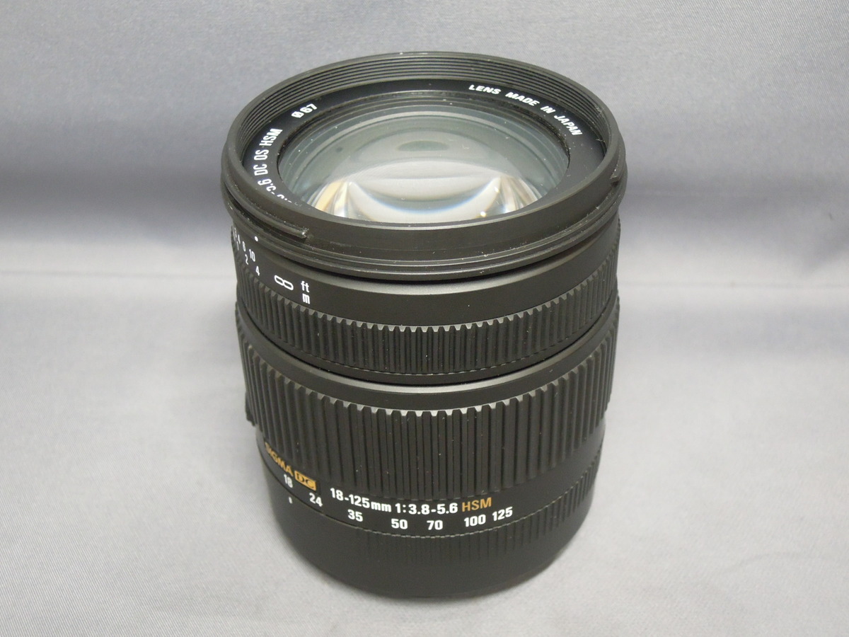 中古】シグマ 18-125mm F3.8-5.6 DC OS HSM キヤノン用 在庫一覧