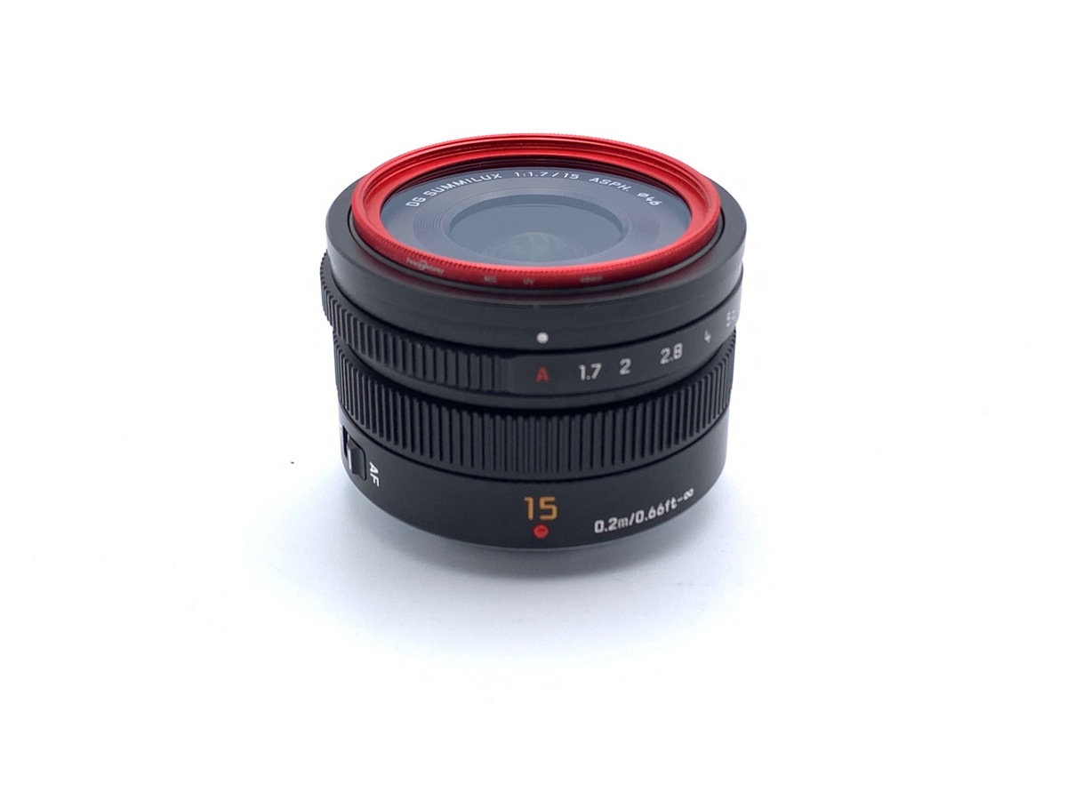 LEICA DG SUMMILUX 15mm/F1.7 ASPH. H-X015-K [ブラック] 中古価格比較