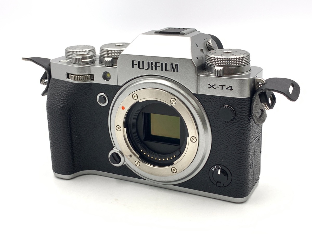 【修理点検済】FUJIFILM (フジフイルム) X-T4 ボディ　シルバー 中古】フジフイルム X-T4 ボディ シルバー 在庫一覧｜カメラのキタムラ
