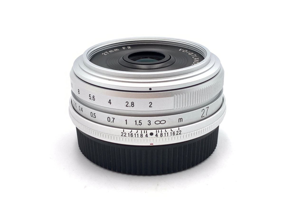 コシナ フォクトレンダー ULTRON 27mm F2 シルバー(Xマウント用)
