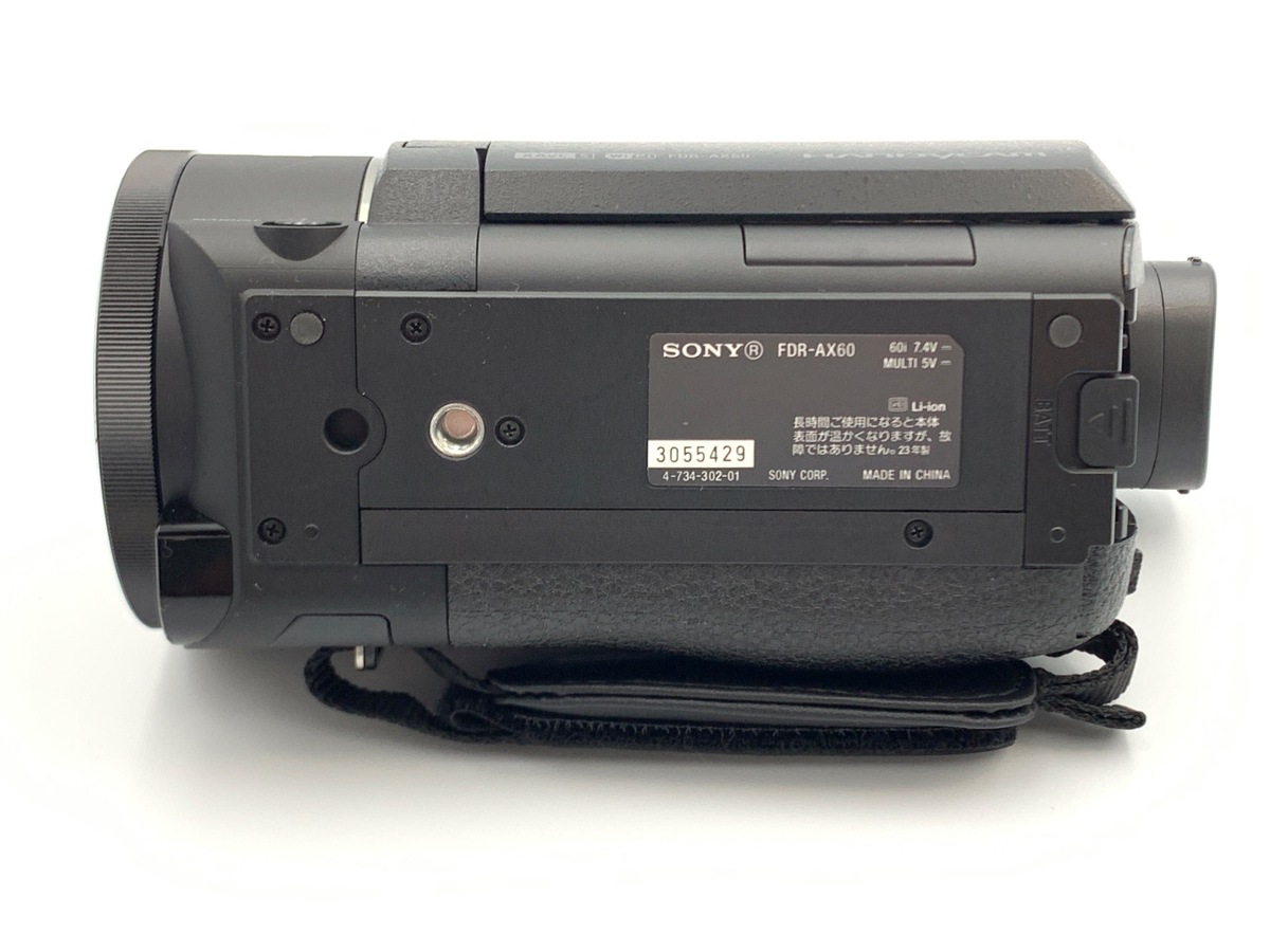 中古】ソニー デジタル4Kビデオカメラレコーダー FDR-AX60 B ブラック 