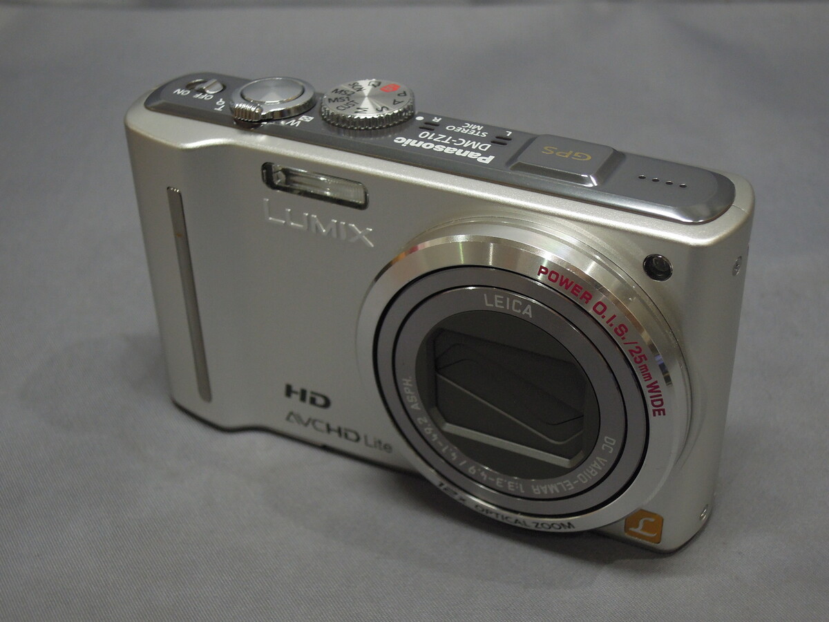 DMC-TZ10 シルバー【1210万画素】
