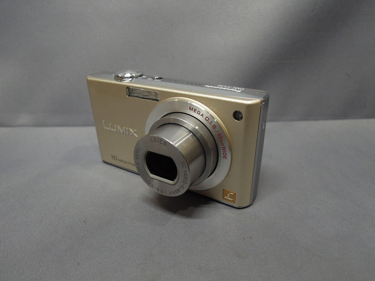 中古】パナソニック LUMIX DMC-FX35-N グロスゴールド 在庫一覧