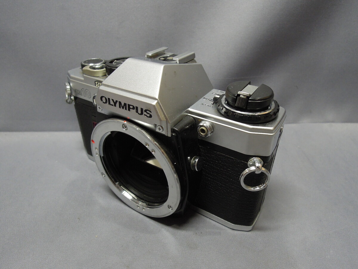 中古：C(やや難あり)】オリンパス OM-10 ボディ シルバー | 2444930116512