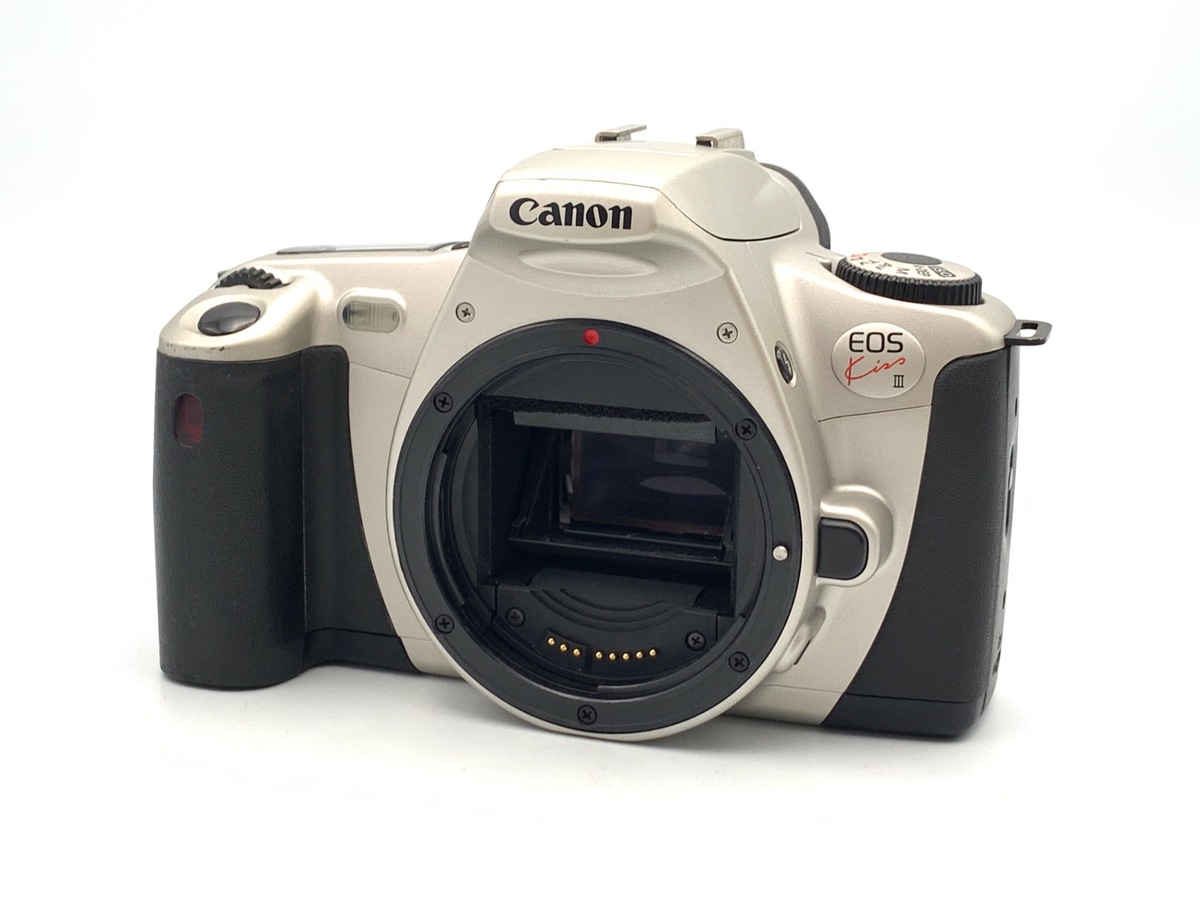 Canon EOS Kiss III 本体 ズームレンズ付　フィルムカメラ美品 中古】キヤノン EOS kiss III Body シルバー 在庫一覧｜カメラのキタムラ