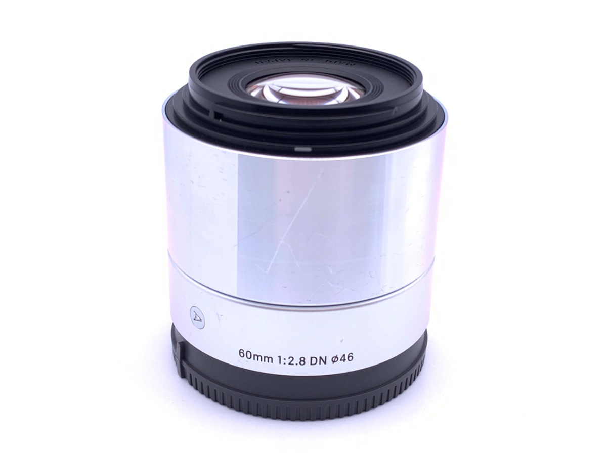 SIGMA 60mm F2.8 DN Eマウントソニーマウント　送料無料 中古：B(並品)】シグマ 60mm F2.8 DN ソニーEマウント用 ブラック