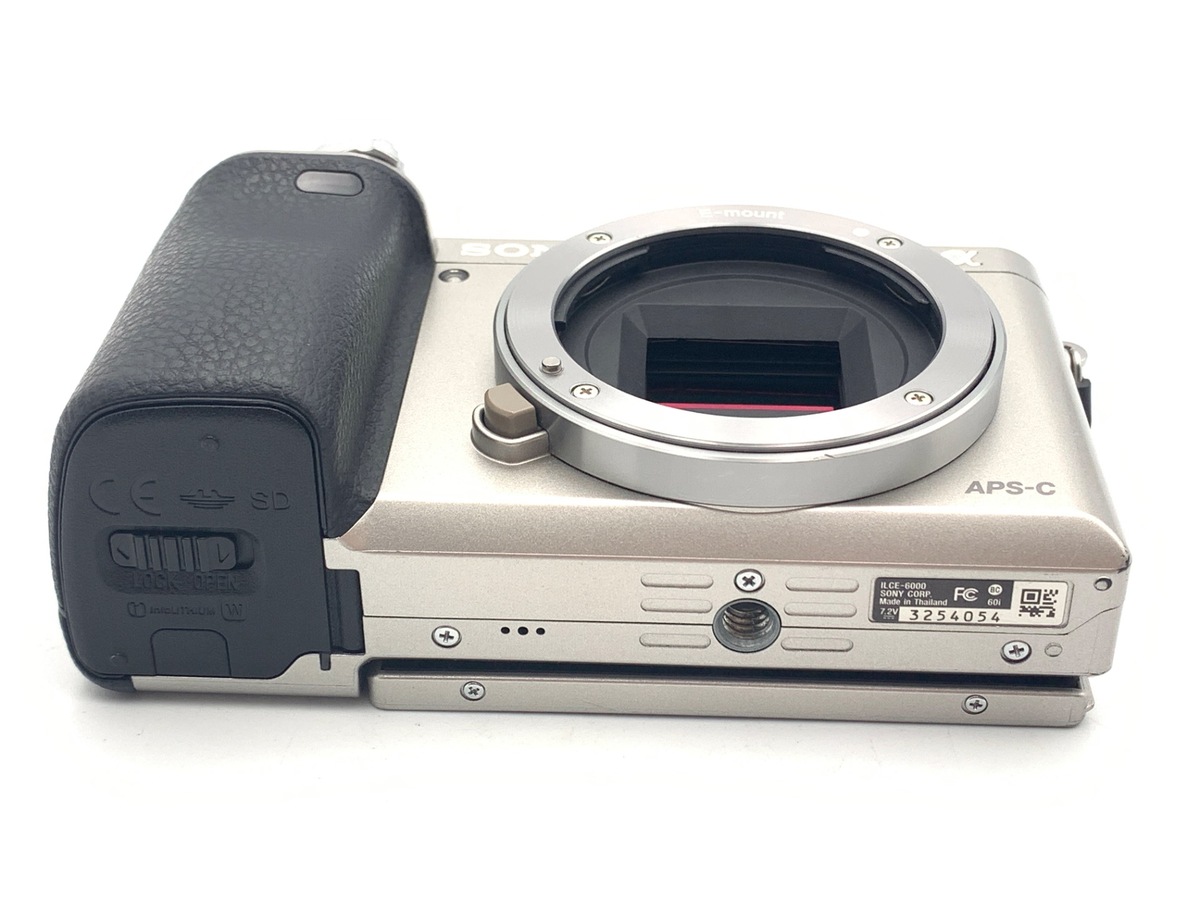 中古：B(並品)】ソニー α6000 ボディ シルバー [ILCE-6000 S