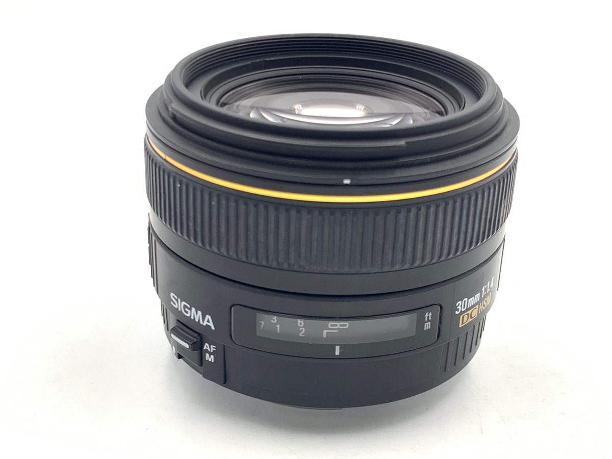 【中古】シグマ 30mm F1.4 EX DC HSM キヤノン用