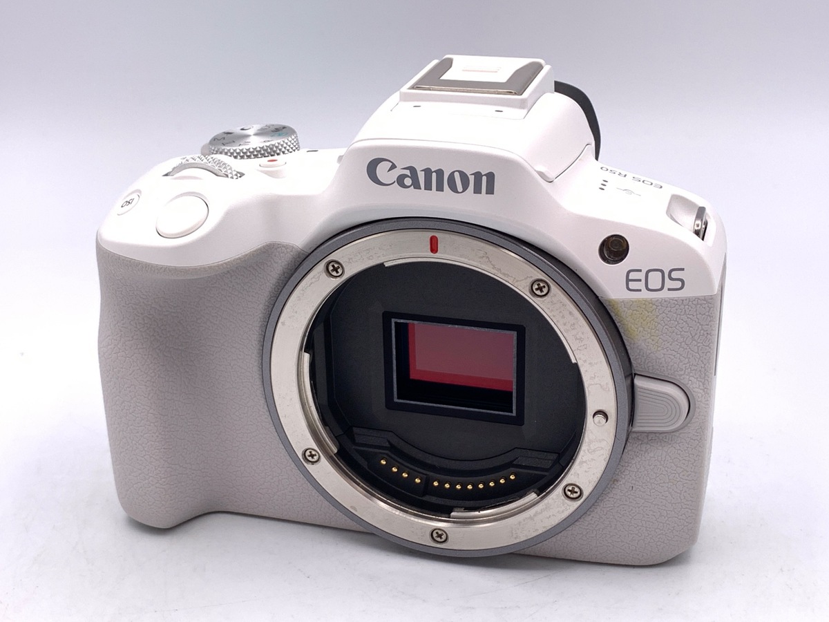 中古：B(並品)】キヤノン EOS R50 ボディ ホワイト | 2444940022469