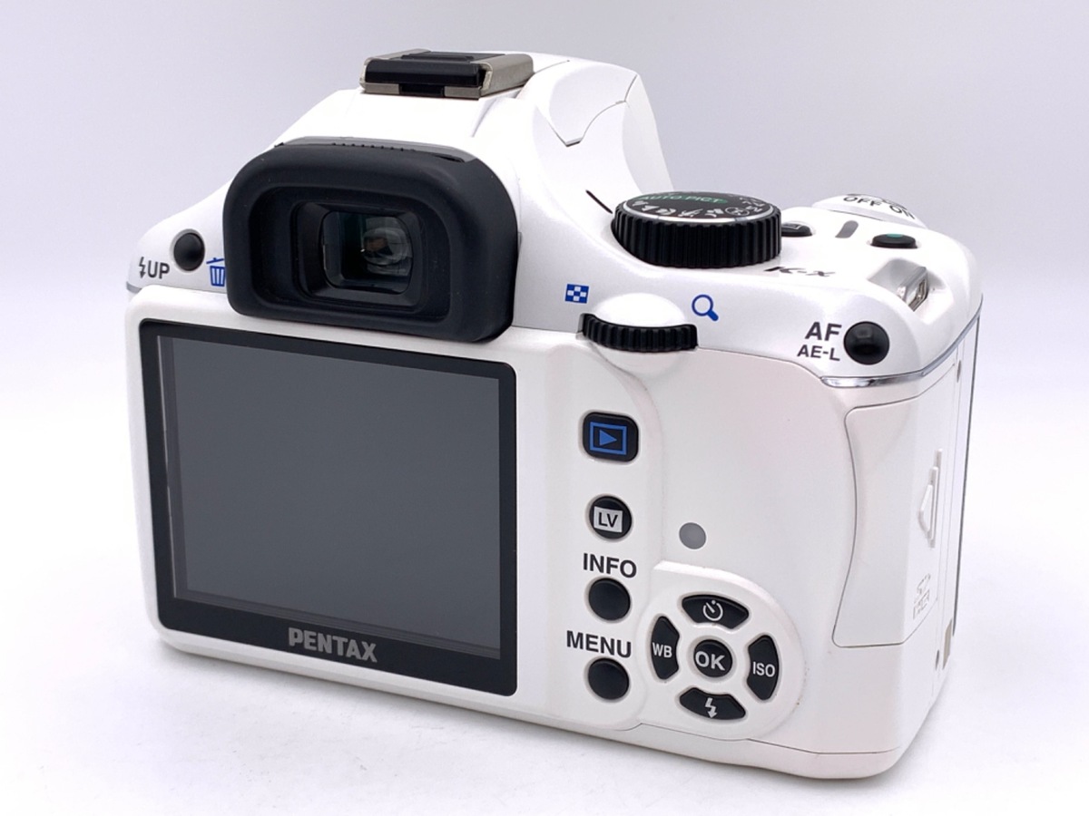 中古：B(並品)】ペンタックス K-x ボディ ホワイト | 2444970007726