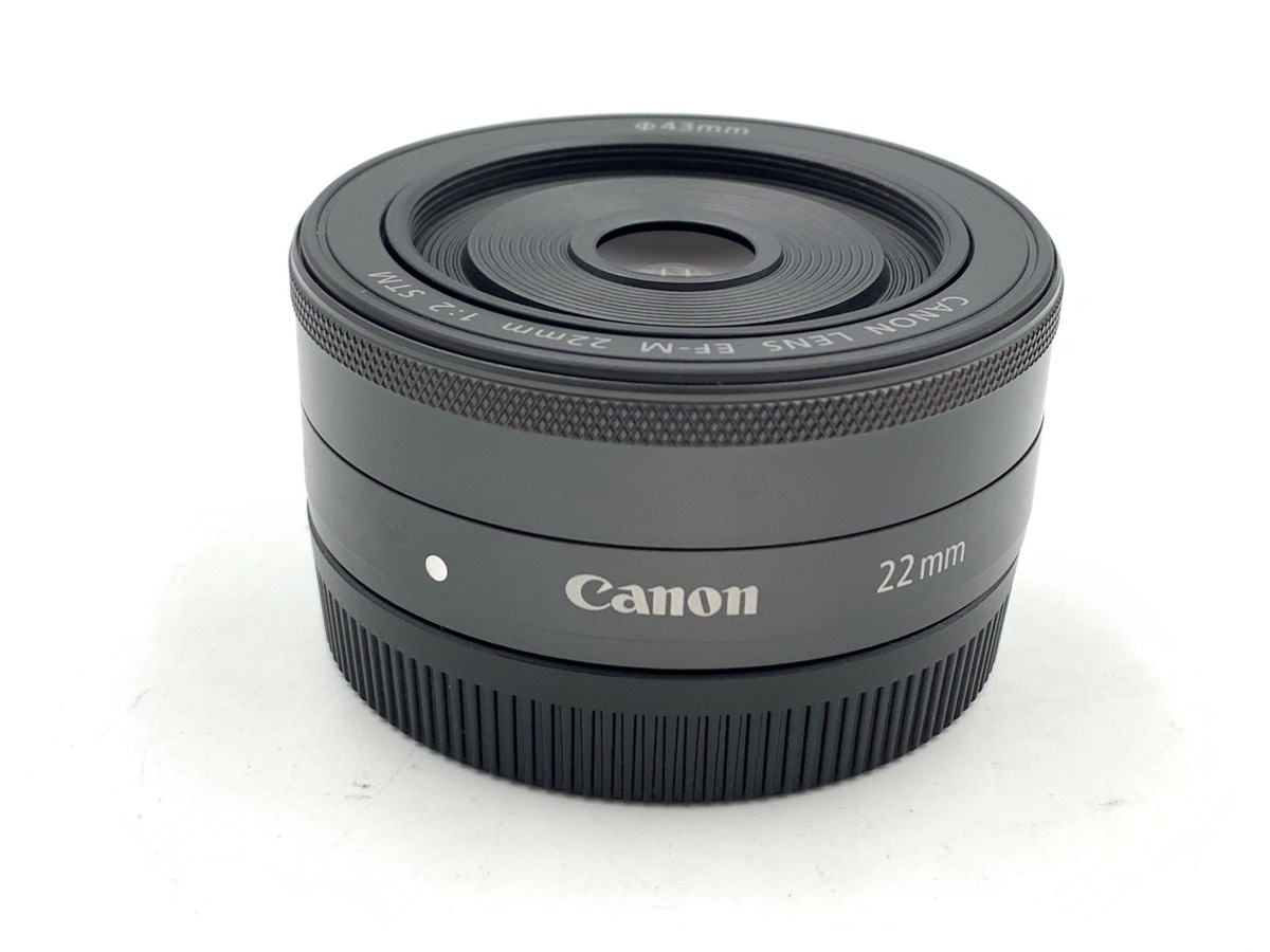【中古】Canon キヤノン EF-M 22mm F2 STM グラファイト EF-M22mm F2 STM 中古価格比較 - 価格.com