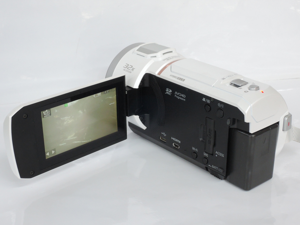 パナソニック 4K ビデオカメラ VX2M ピュアホワイト HC-VX2M-W Amazon.co.jp: パナソニック 4K ビデオカメラ VX2M 64GB 光学24倍