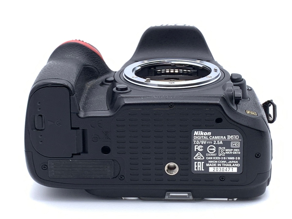 中古：B(並品)】ニコン D610 ボディ | 2445000044841
