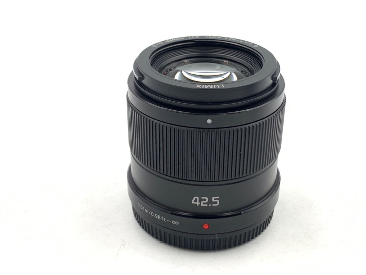 LUMIX G 42.5mm/F1.7 ASPH./POWER O.I.S. H-HS043-K [ブラック] 中古