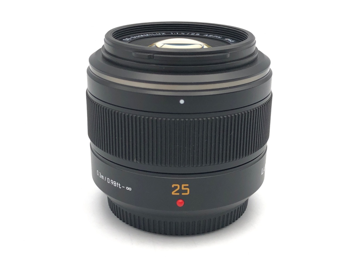 中古：B(並品)】パナソニック LEICA DG SUMMILUX 25mm/F1.4 ASPH