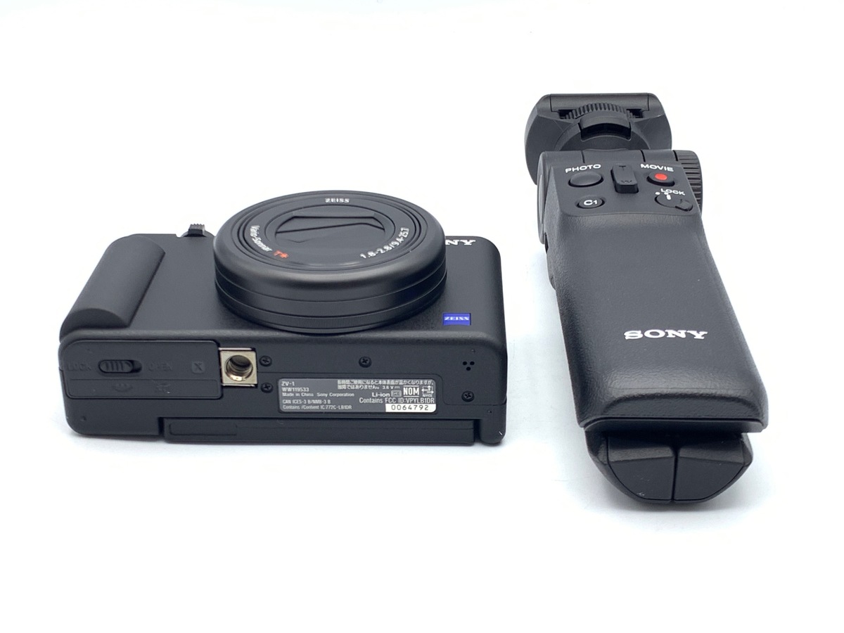 【美品】ソニー VLOGCAM ZV-1G グリップキット コンデジカメラ 中古 中古：A(美品)】ソニー VLOGCAM ZV-1G B シューティンググリップキット