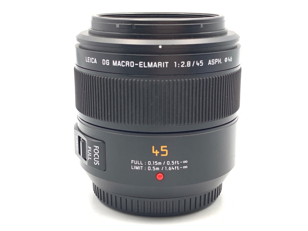 中古】パナソニック LEICA DG MACRO-ELMARIT 45mm/F2.8 ASPH./MEGA