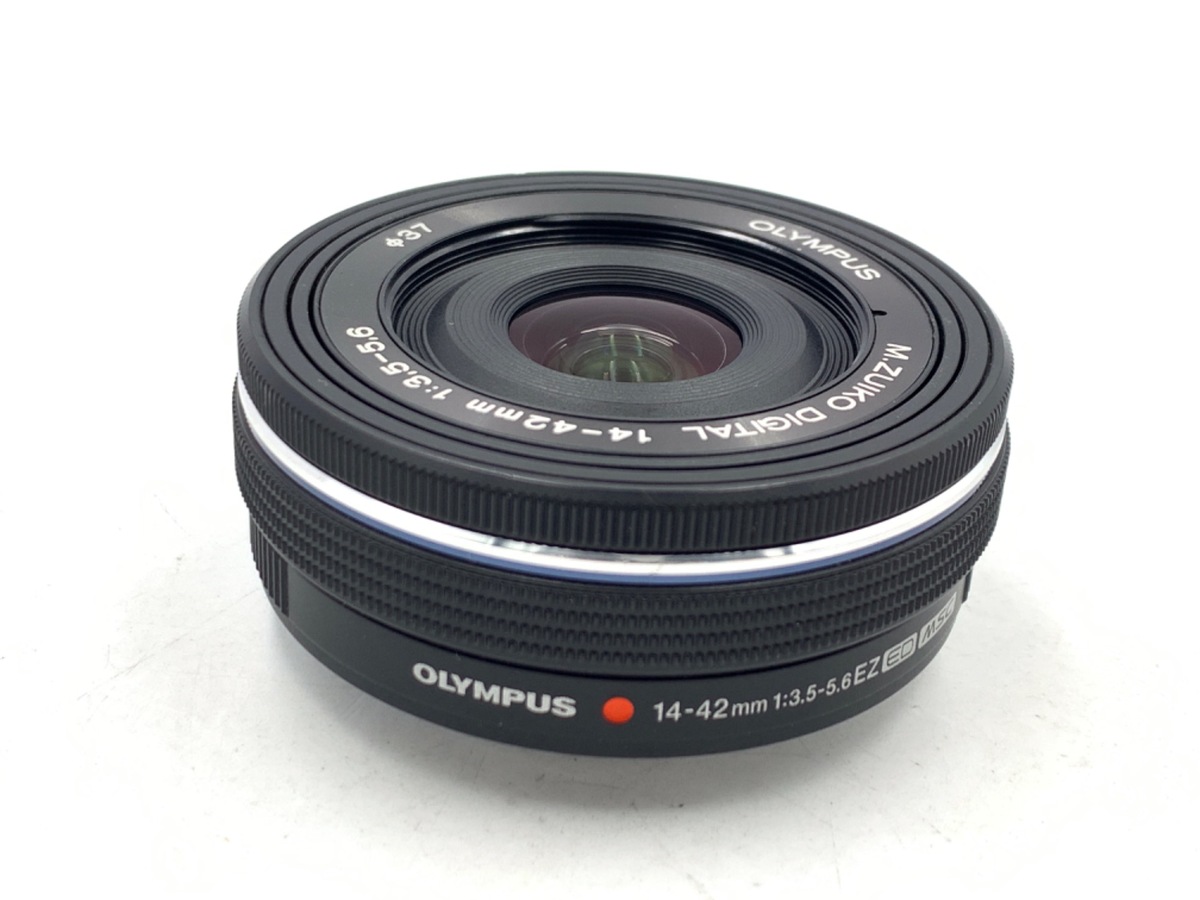中古】オリンパス M.ZUIKO DIGITAL ED 14-42mm F3.5-5.6 EZ ブラック