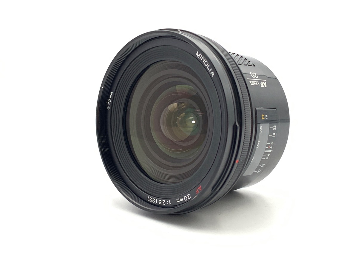 中古：B(並品)】ミノルタ（MINOLTA）AF 20/2.8 旧 | 2445020023451