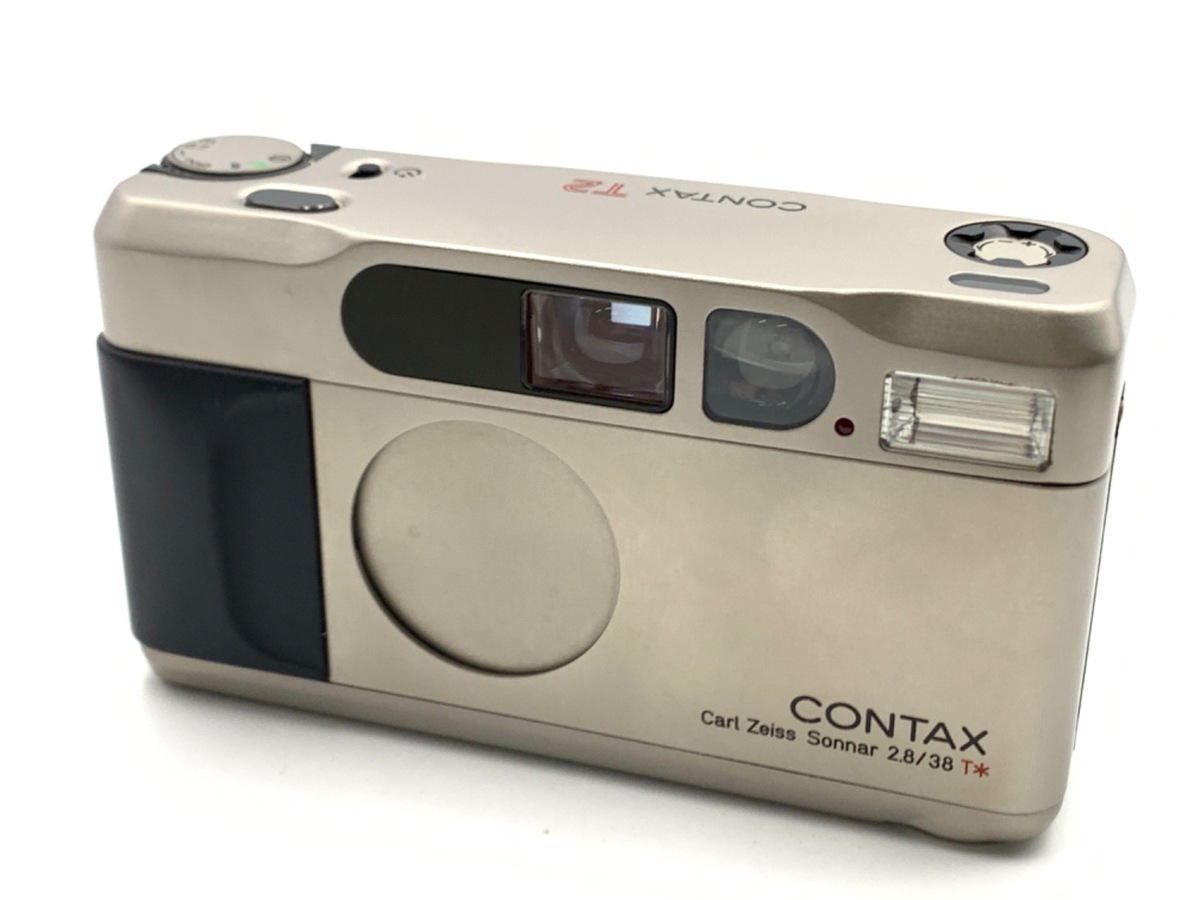 ◾️美品◾️ 元箱付 CONTAX T2 チタンクローム 中古：B(並品)】コンタックス（CONTAX） コンタックス T2 チタン