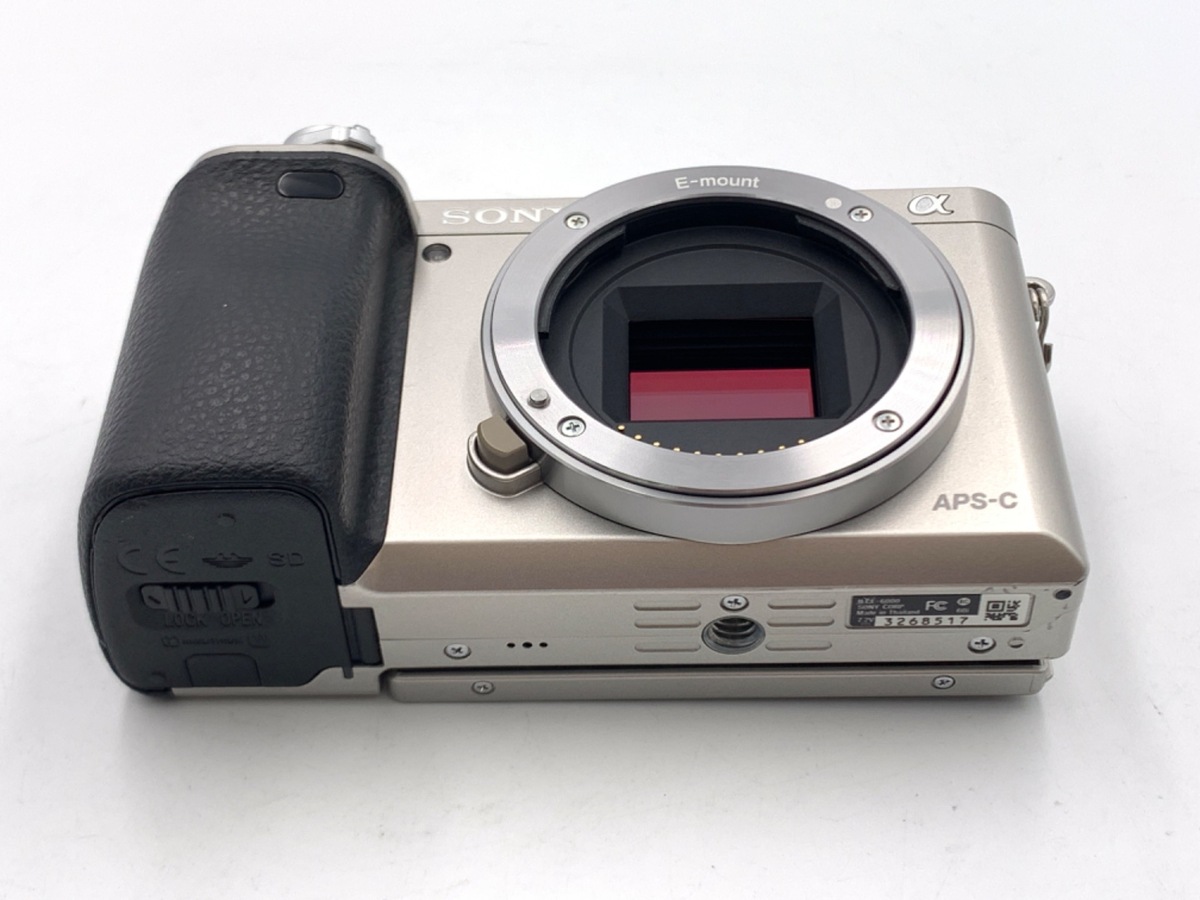 中古】ソニー α6000 ボディ シルバー [ILCE-6000 S]｜｜カメラの