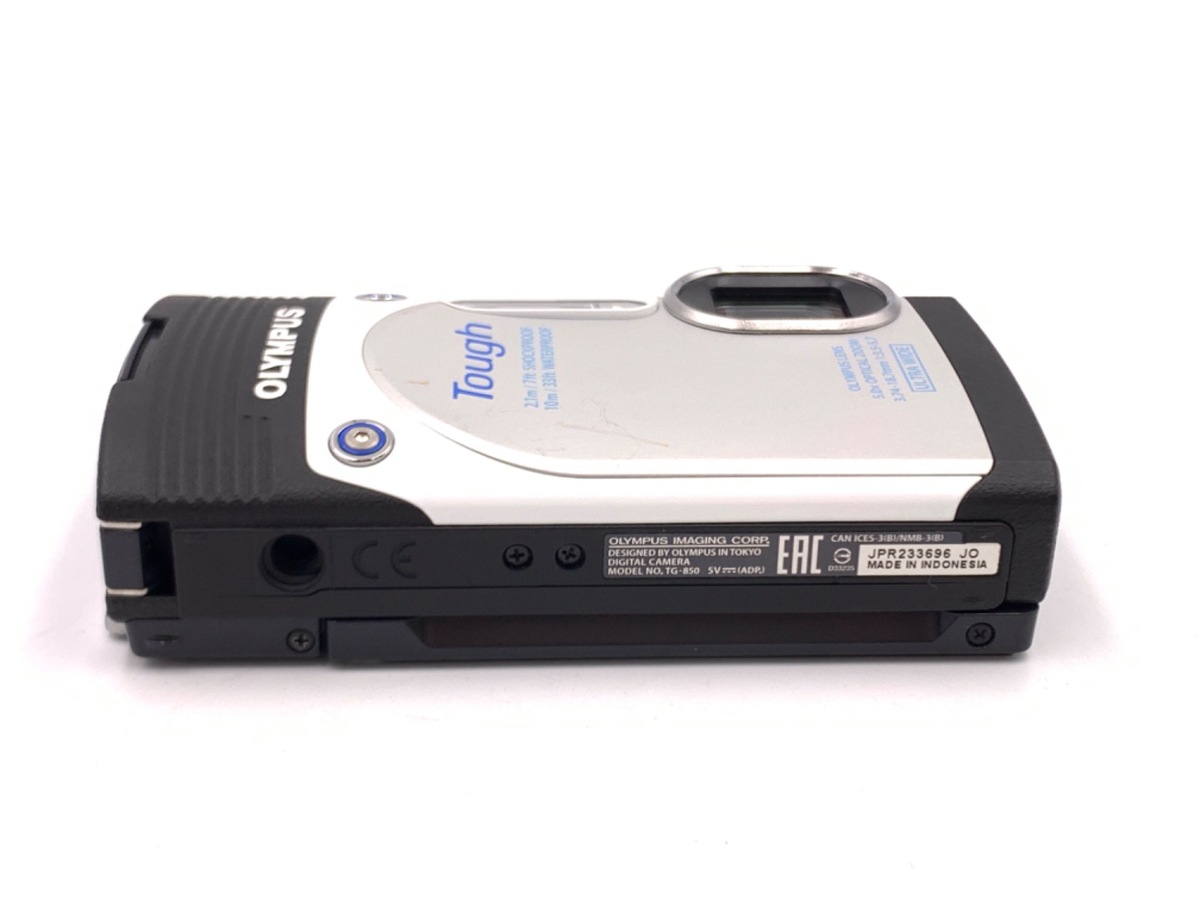 中古】オリンパス STYLUS TG-850 Tough WHT ホワイト｜｜カメラの