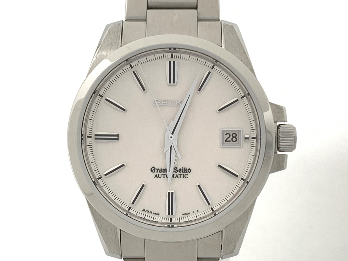 中古：AB(良品)】グランドセイコー メカニカル ホワイト SBGR055/9S65 