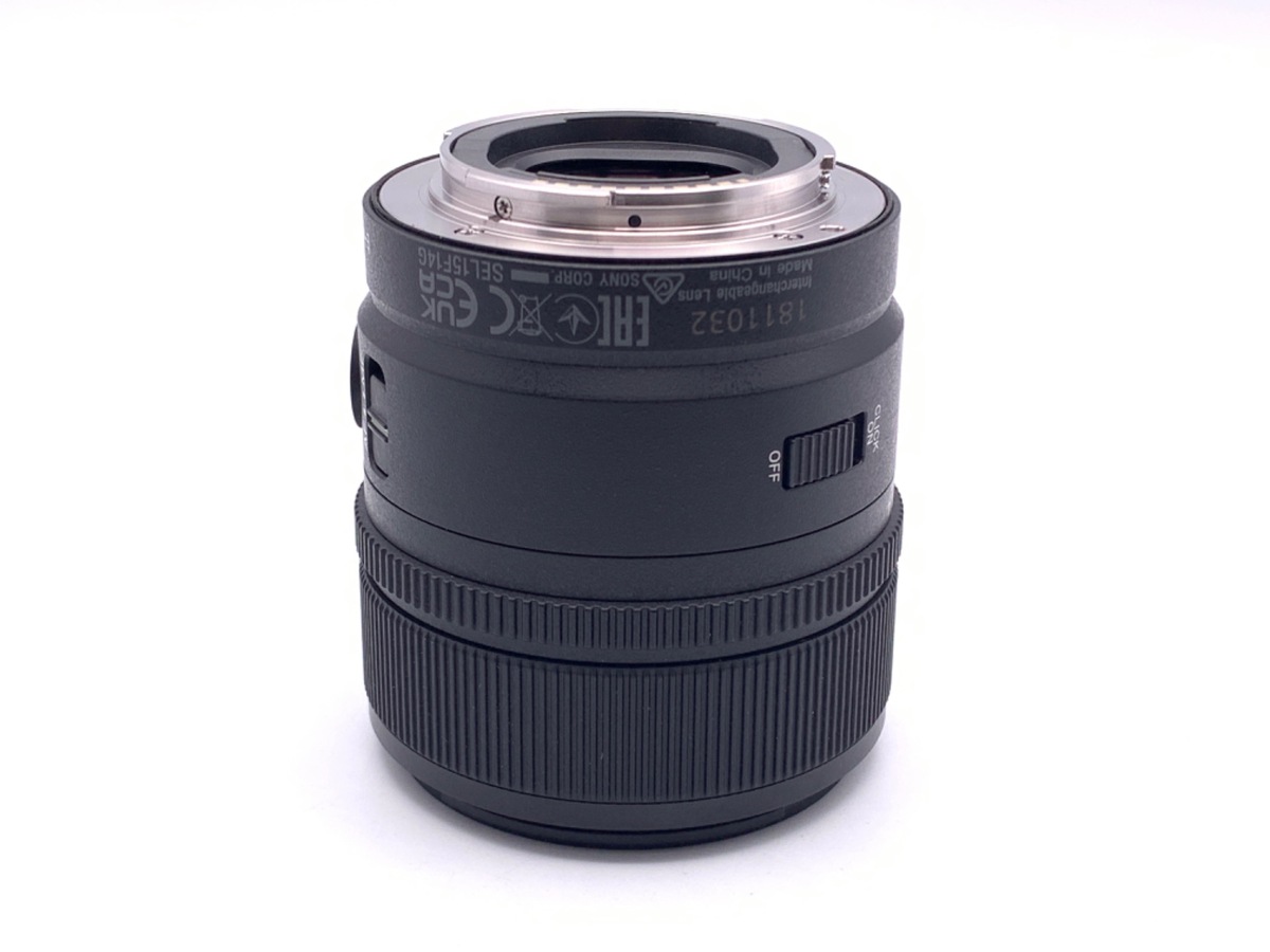 中古】ソニー E 15mm F1.4 G [SEL15F14G]｜｜カメラのキタムラネット