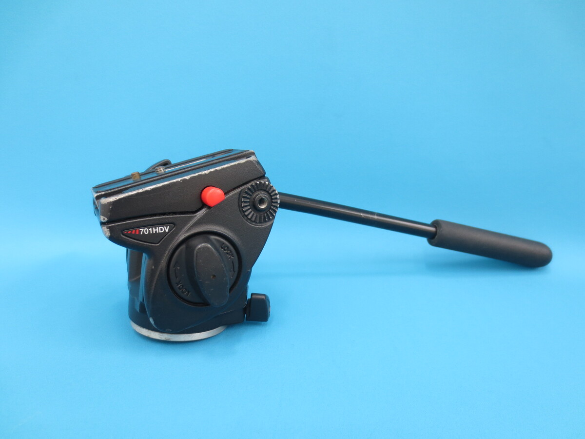 中古：B(並品)】マンフロット ビデオフルードミニ雲台 701HDV