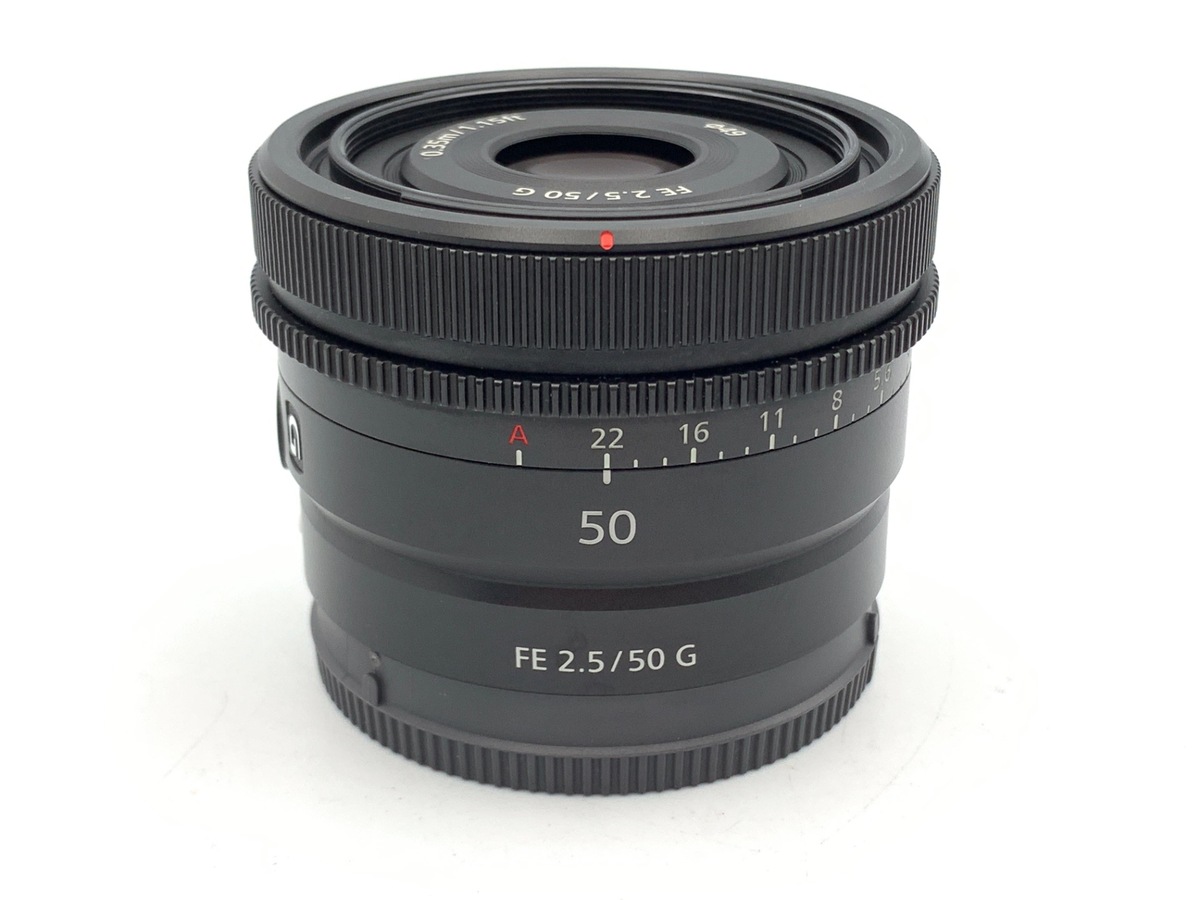 sony ソニー　単焦点レンズ　FE 50mm F2.5 G　中古美品 FE 50mm F2.5 G SEL50F25G 中古価格比較 - 価格.com