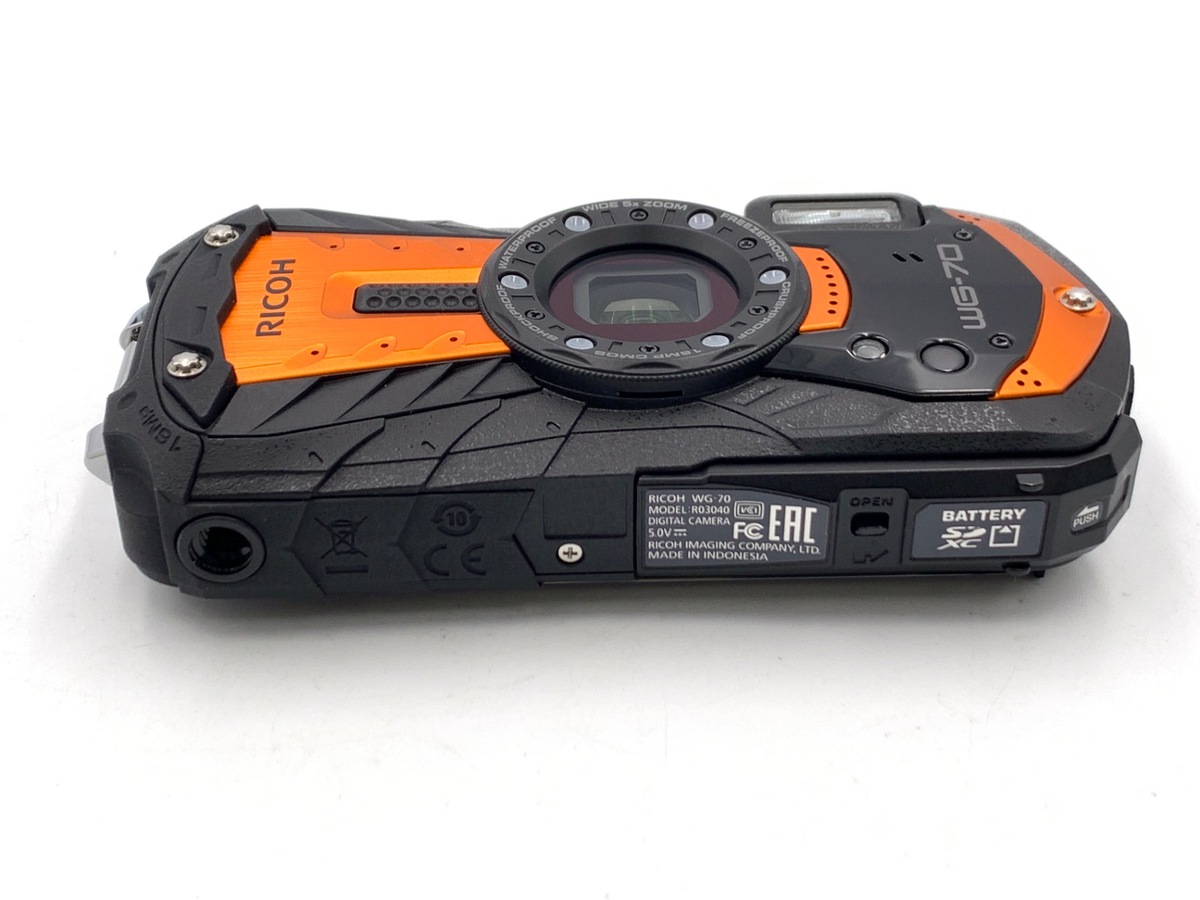 中古：B(並品)】リコー WG-70 オレンジ | 2445040058396