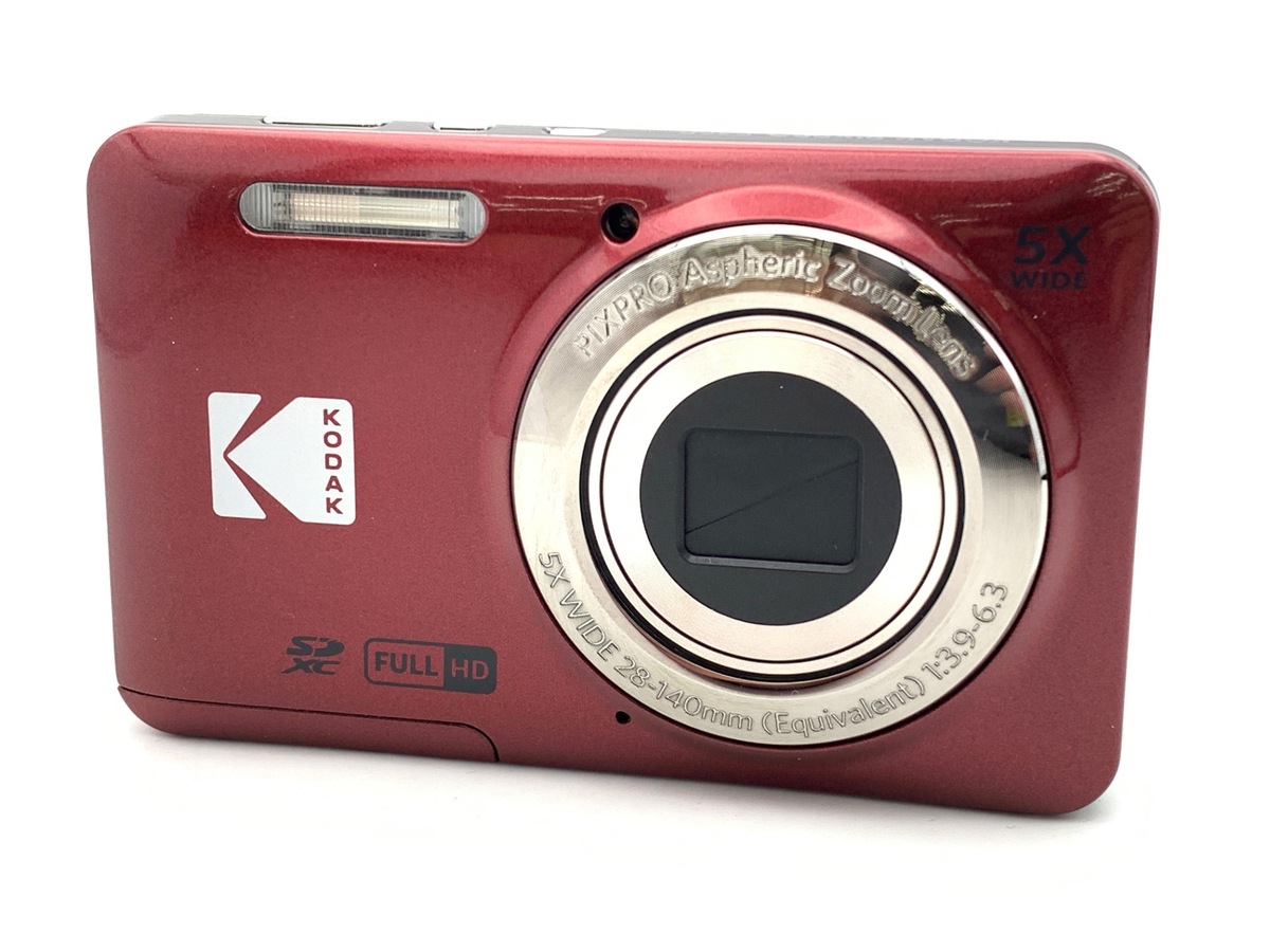 中古：A(美品)】コダック PIXPRO FZ55 ボディ レッド