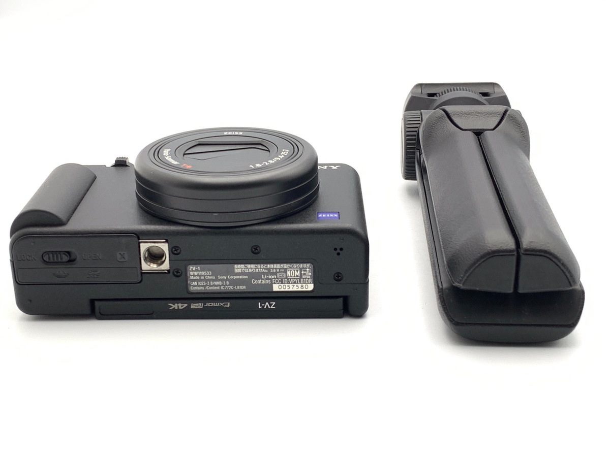 中古】ソニー VLOGCAM ZV-1G B シューティンググリップキット ブラック